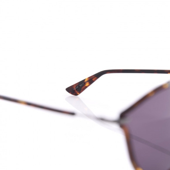 DIOR BUTTERFLY SUNGLASSES SOREALRISE H2HUR DARK RUTHENIUM/HAVANA 58MM - Picture 10 of 13